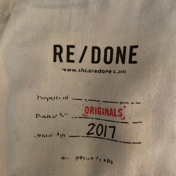 RE/DONE Levi’s High Break Flare Jeans - Picture 4 of 8